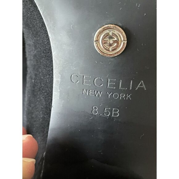 CECELIA New York Women's Midnight Nolton Ankle Boots Black suede 8.5 - Picture 9 of 9